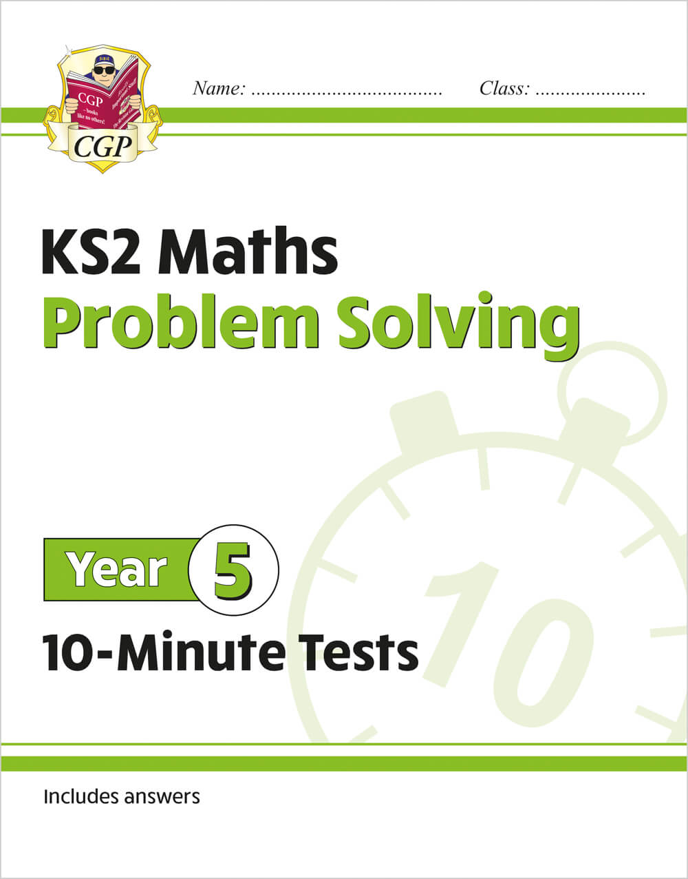 CGP, KS2 Year 5 Maths 10-Minute Tests: Problem Solving