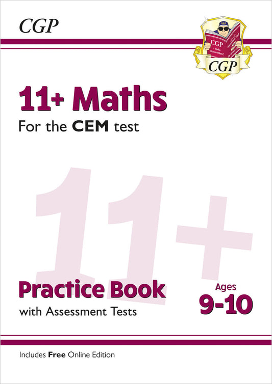 CGP 11+ CEM Maths Practice Book & Assessment Tests - Ages 9-10 (with Online Edition)
