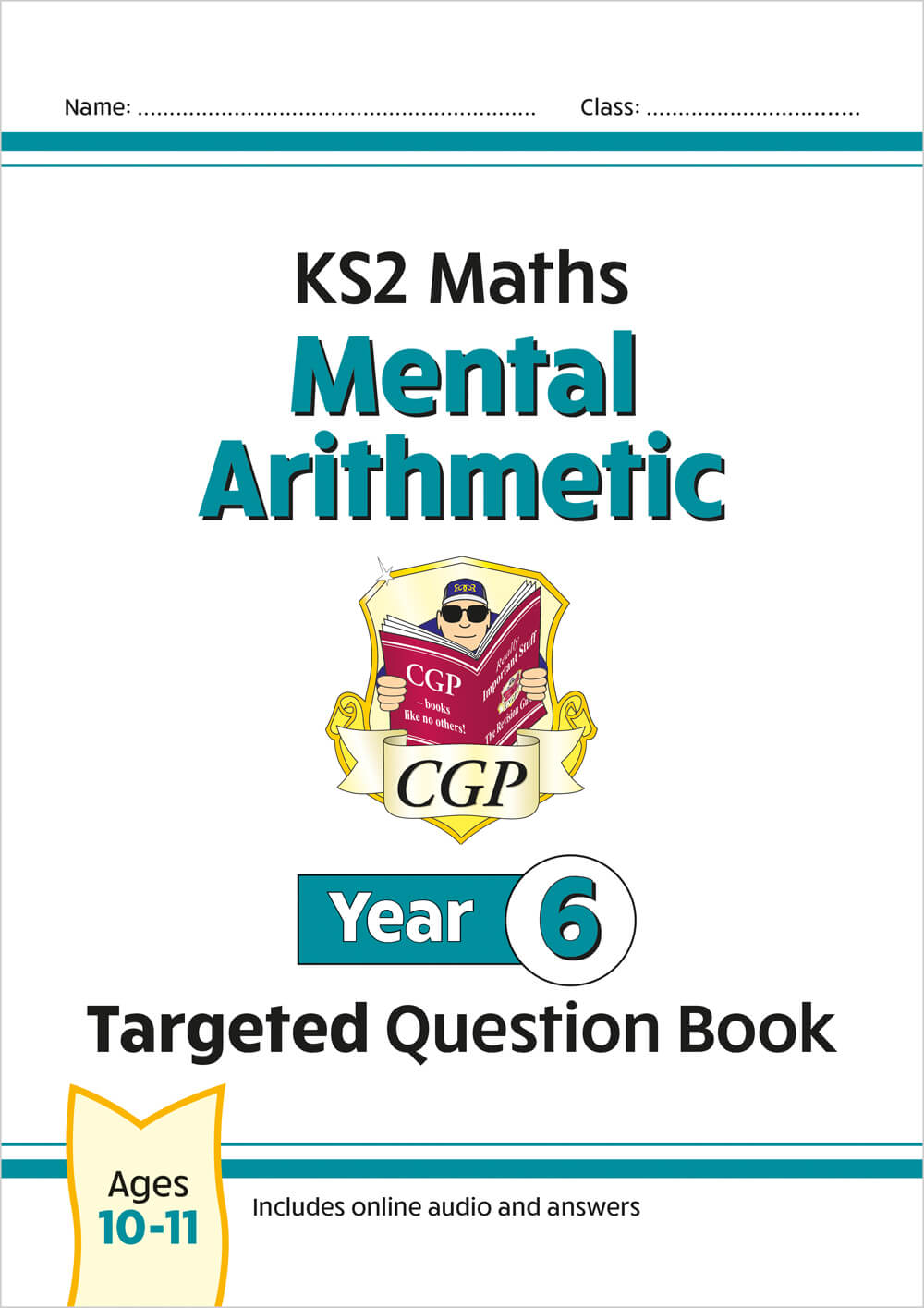 CGP KS2 Maths Year 6 Mental Arithmetic Targeted Question Book (includes Online Answers & Audio Tests)