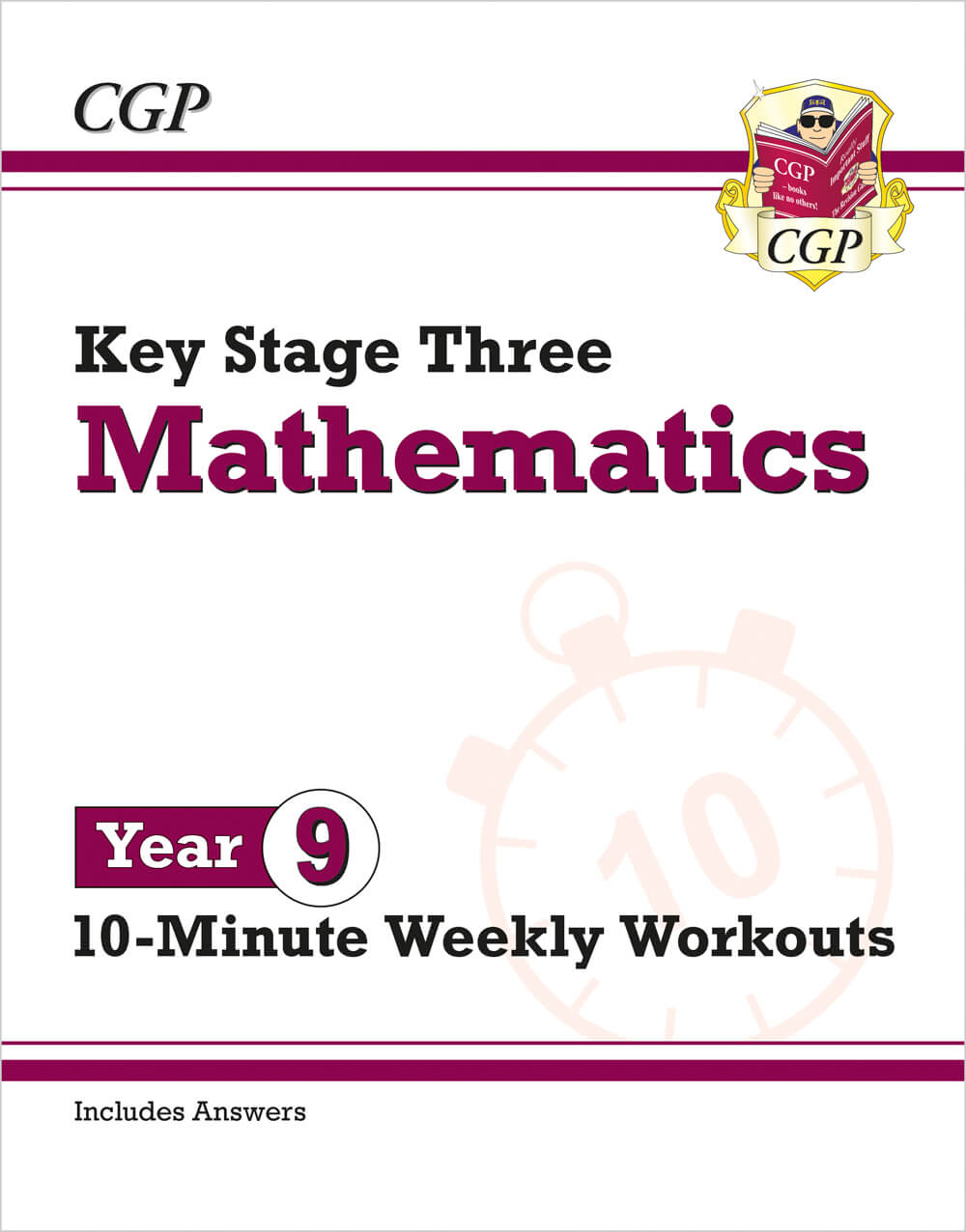 CGP KS3 Year 9 Maths 10-Minute Weekly Workouts