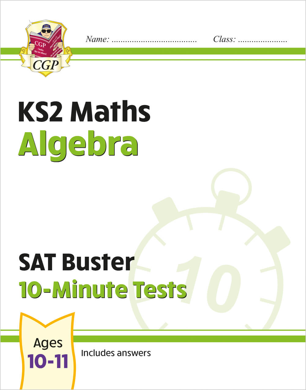CGP, KS2 Maths SAT Buster 10-Minute Tests - Algebra (for the 2025 tests)