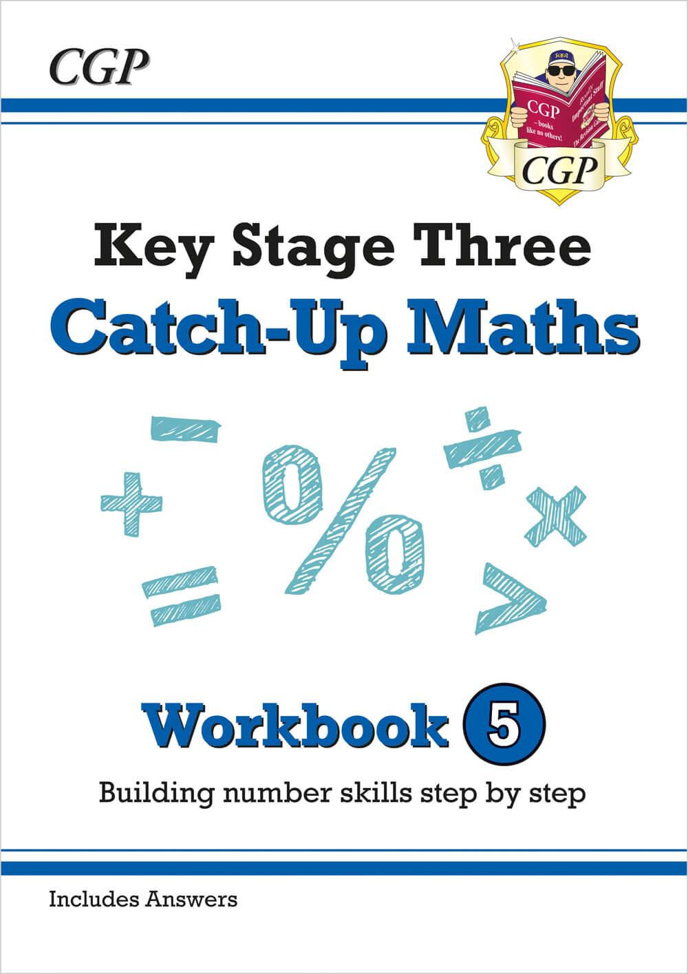 CGP KS3 Maths Catch-Up Workbook 5 (with Answers)