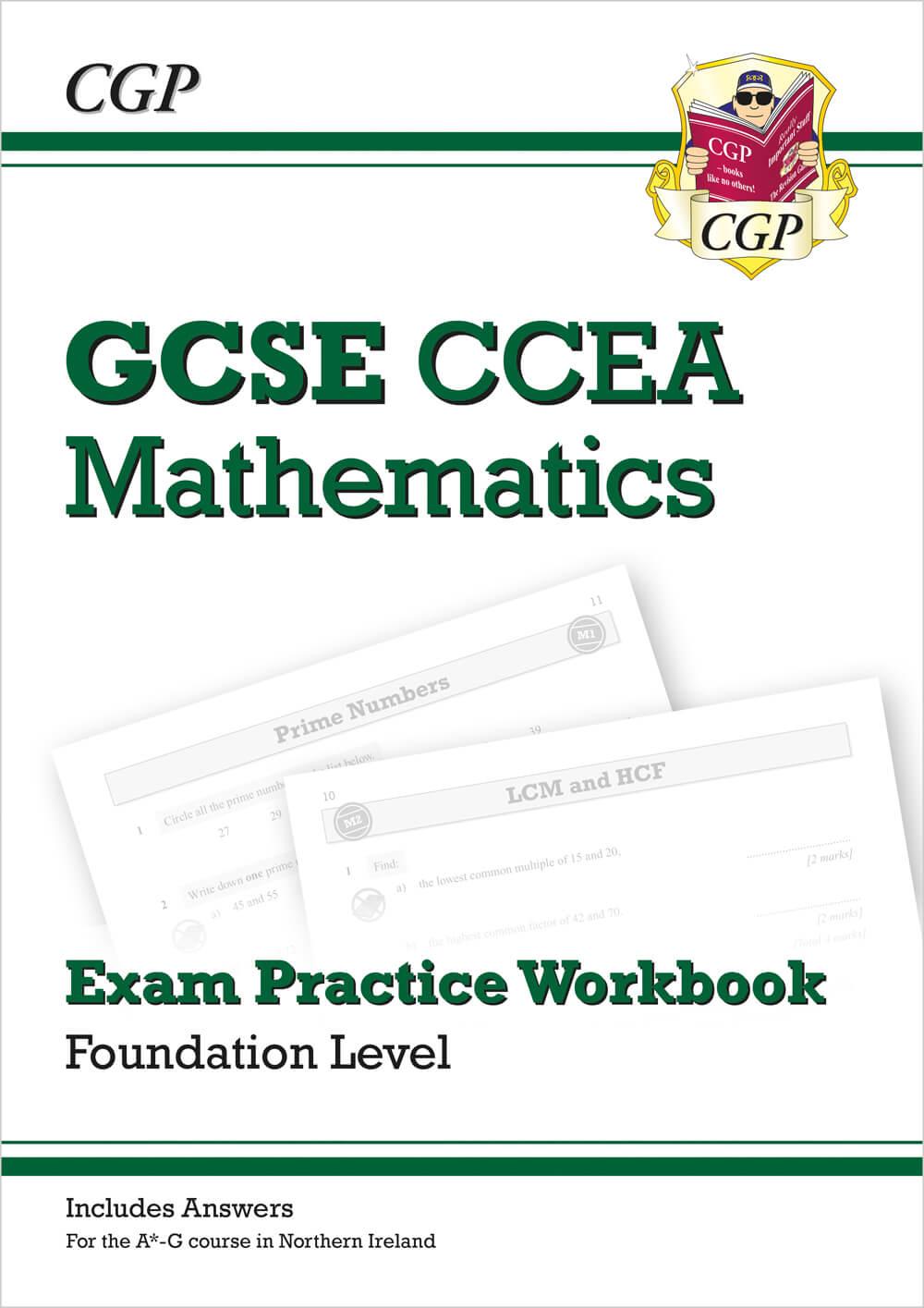 CGP CCEA GCSE Maths Exam Practice Workbook: Foundation (includes Answers)