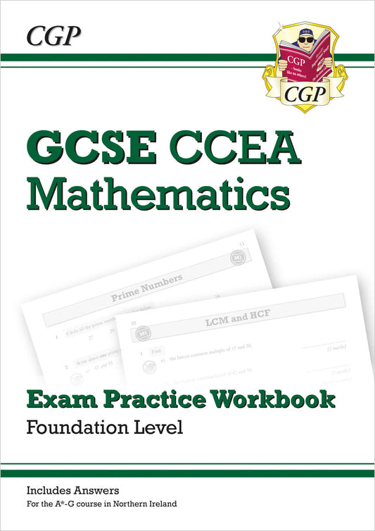 CGP CCEA GCSE Maths Exam Practice Workbook: Foundation (includes Answers)