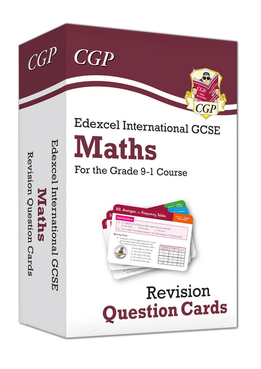 CGP Edexcel International GCSE Maths: Revision Question Cards
