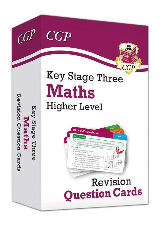 CGP KS3 Maths Revision Question Cards - Higher