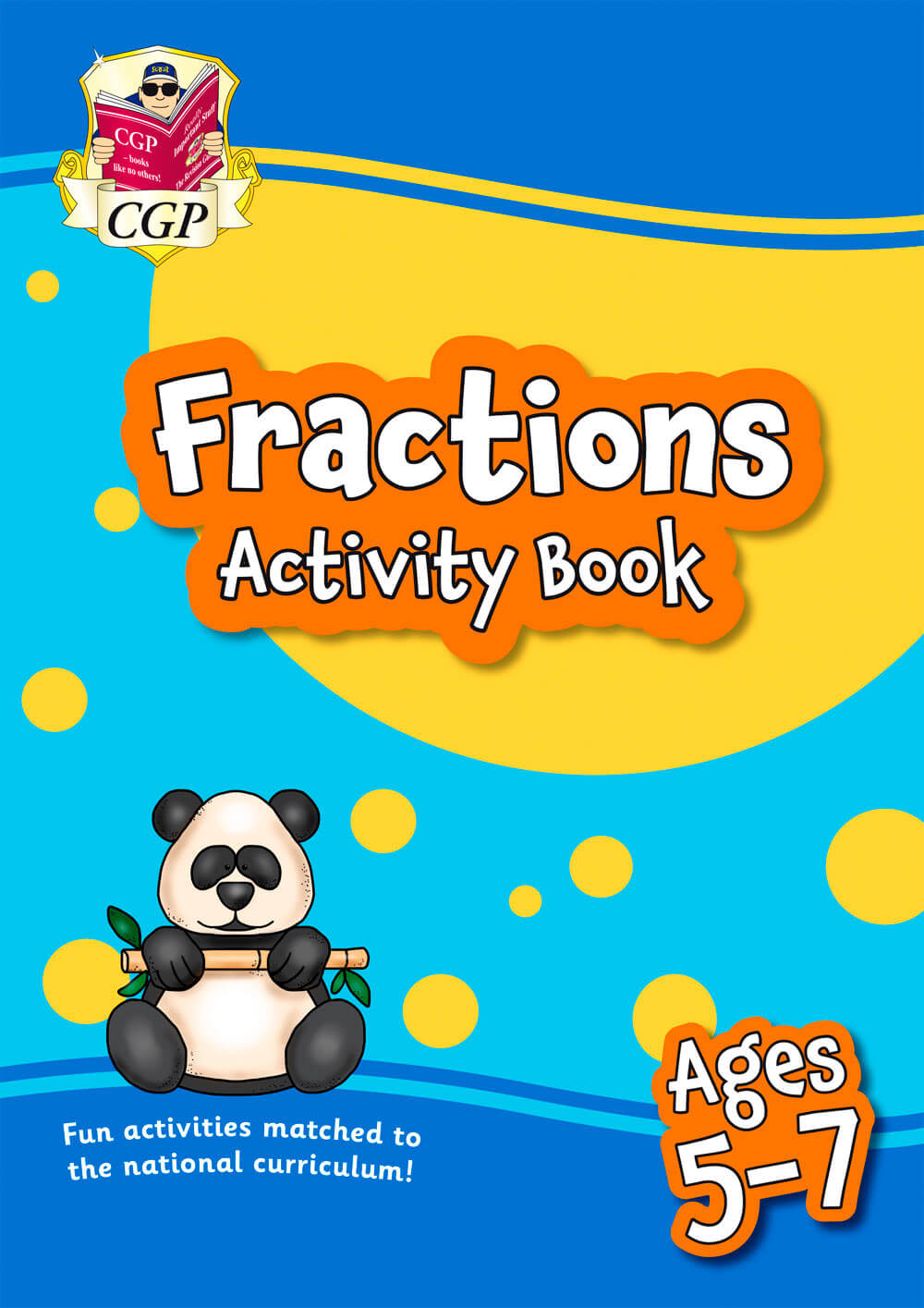 CGP, Fractions Activity Book for Ages 5-7