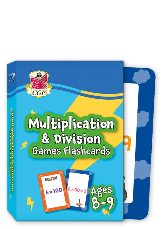 CGP, Multiplication & Division Games Flashcards for Ages 8-9 (Year 4)