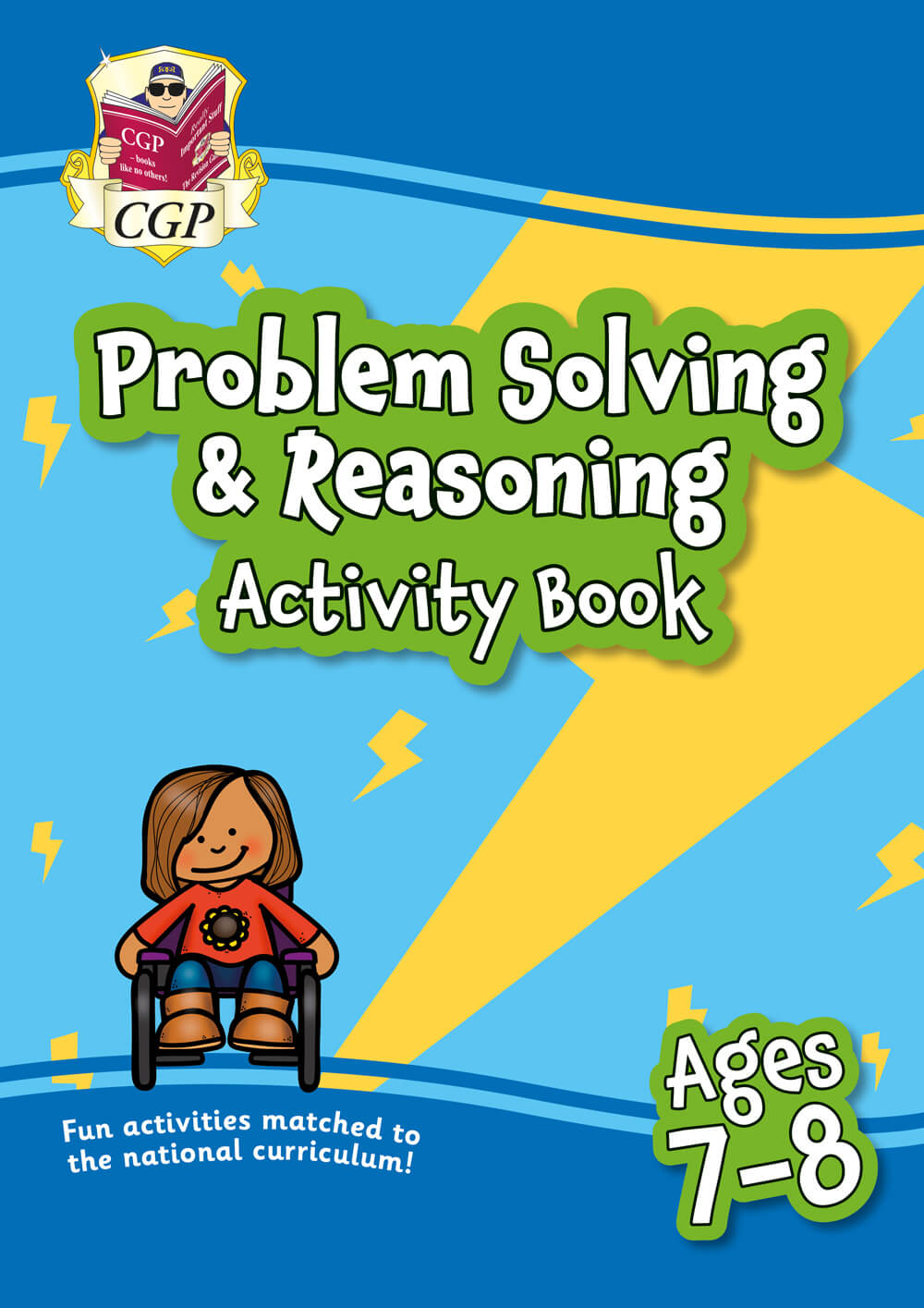 CGP, Problem Solving & Reasoning Maths Activity Book for Ages 7-8 (Year 3)