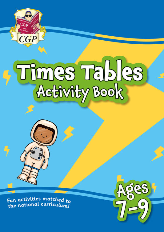 CGP, Times Tables Activity Book for Ages 7-9