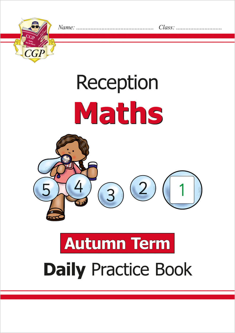 CGP Reception Maths Daily Practice Book: Autumn Term