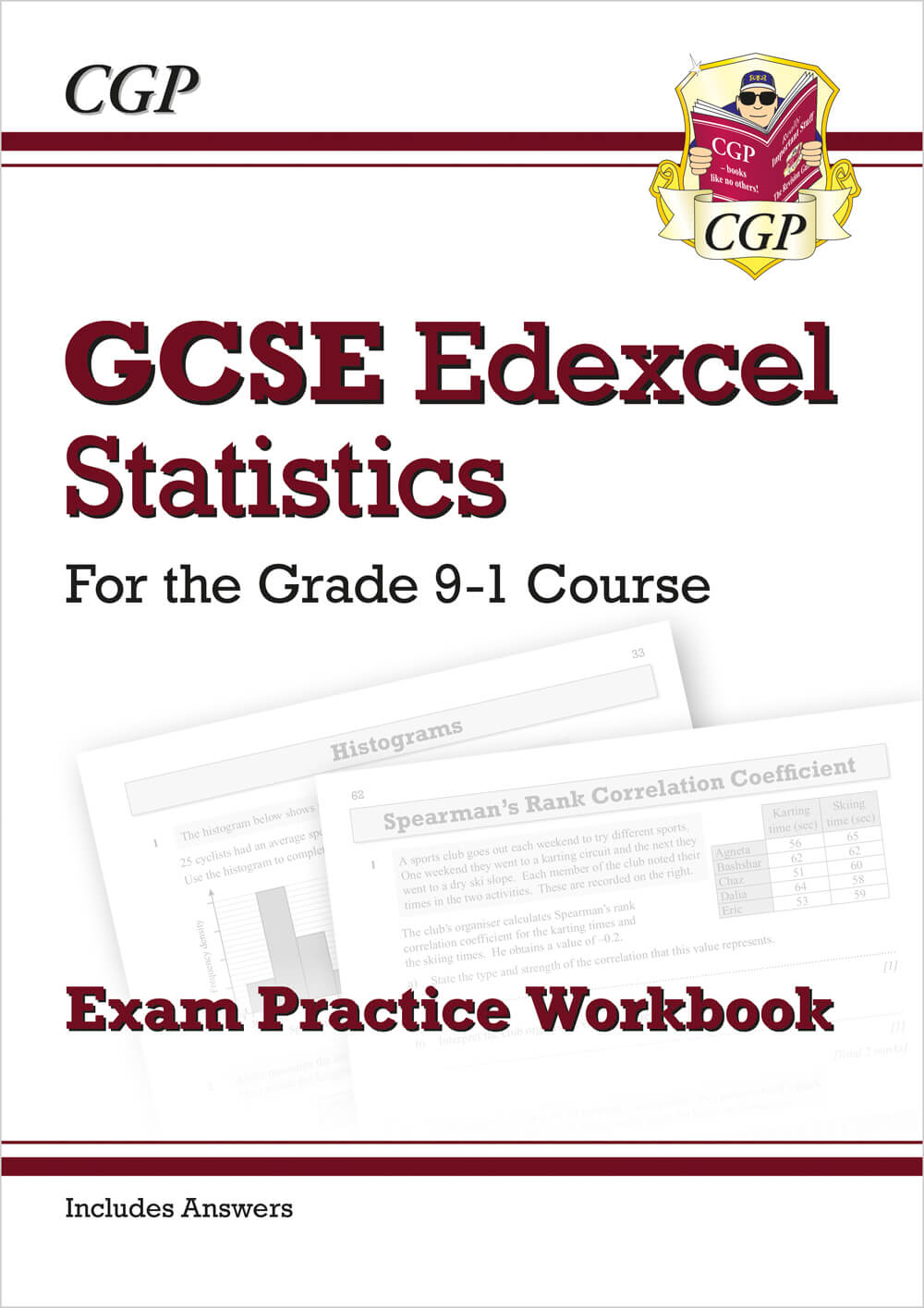 CGP GCSE Statistics Edexcel Exam Practice Workbook (includes Answers)