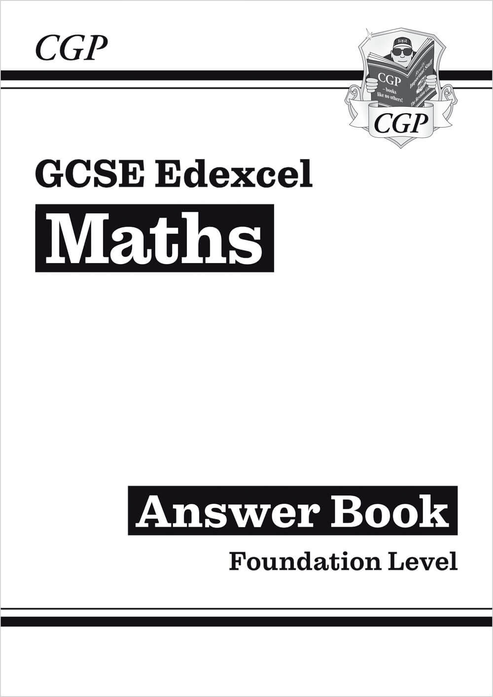 CGP GCSE Maths Edexcel Answers for Workbook: Foundation