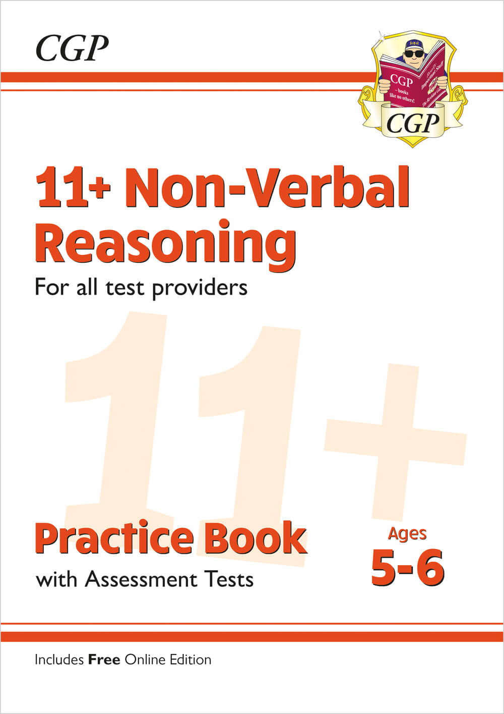 CGP New 11+ Non-Verbal Reasoning Practice Book & Assessment Tests - Ages 5-6 (for all test providers)