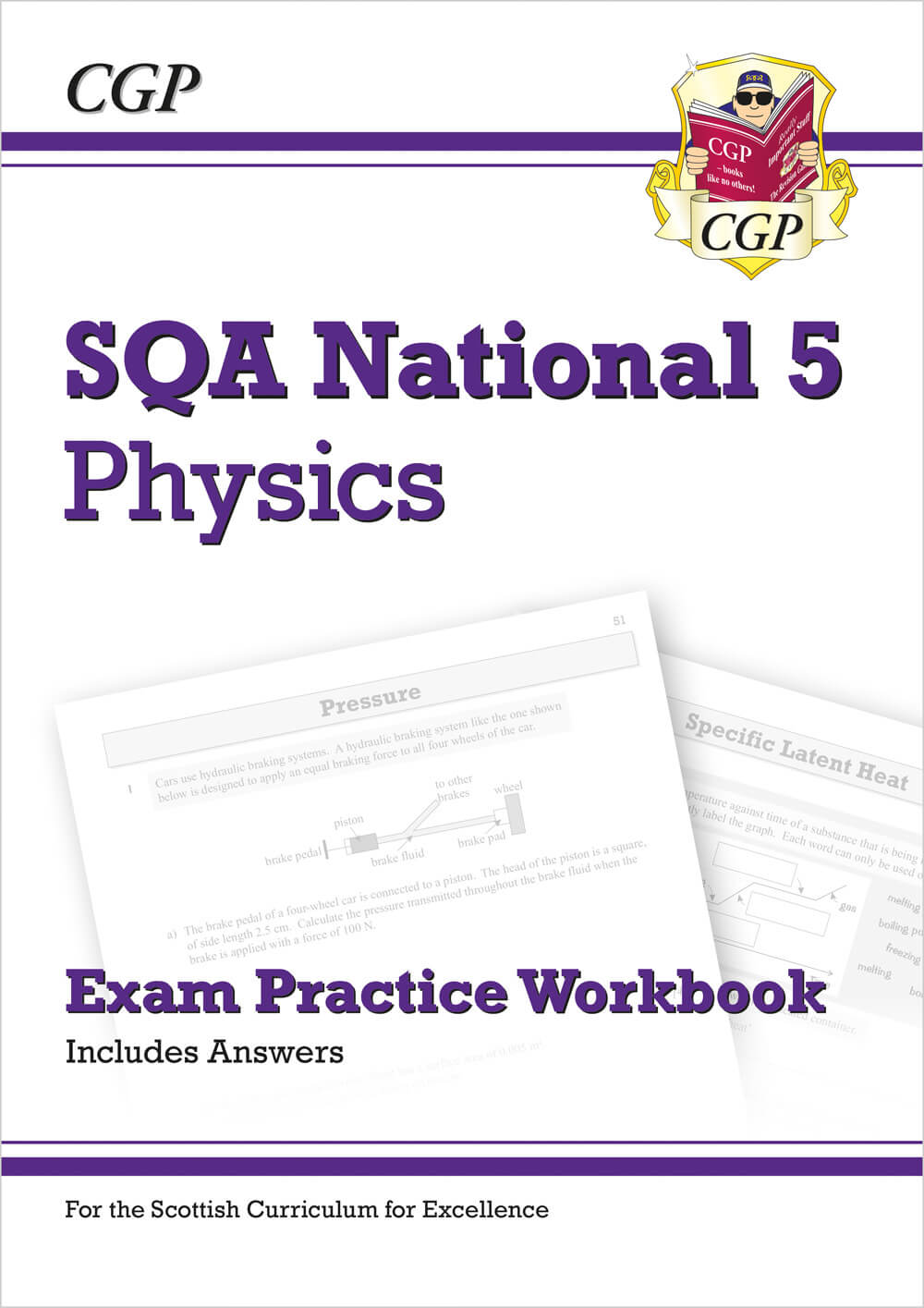 CGP National 5 Physics: SQA Exam Practice Workbook - includes Answers