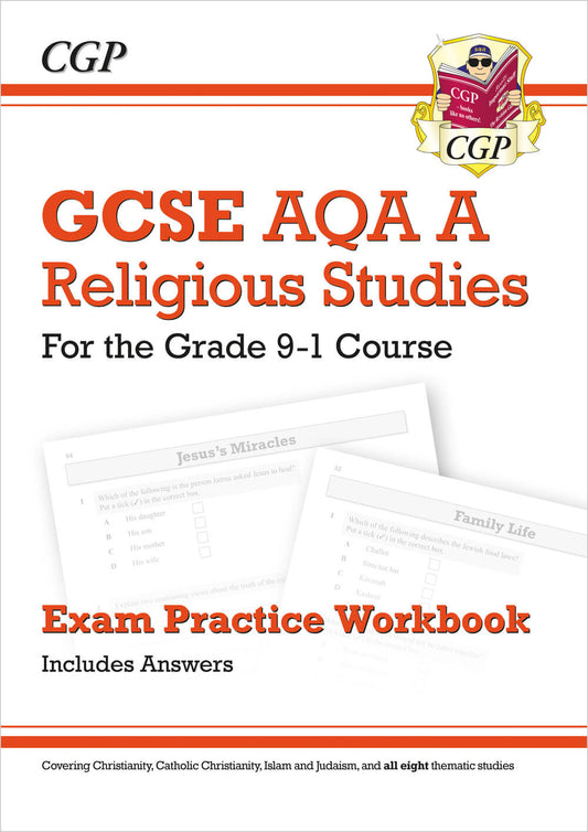 CGP GCSE Religious Studies: AQA A Exam Practice Workbook (includes Answers)