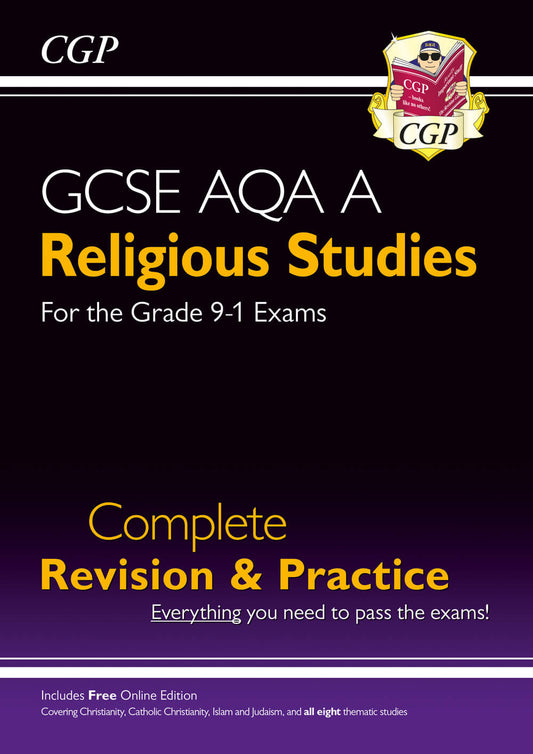 CGP GCSE Religious Studies: AQA A Complete Revision & Practice (with Online Edition)