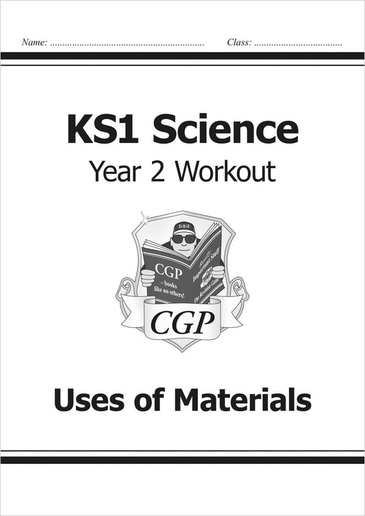 CGP, KS1 Science Year 2 Workout: Uses of Materials