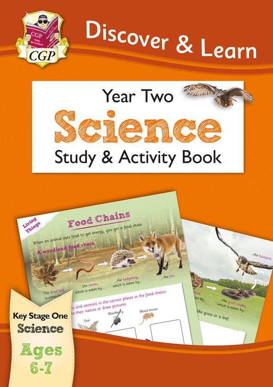 CGP, KS1 Science Year 2 Discover & Learn: Study & Activity Book