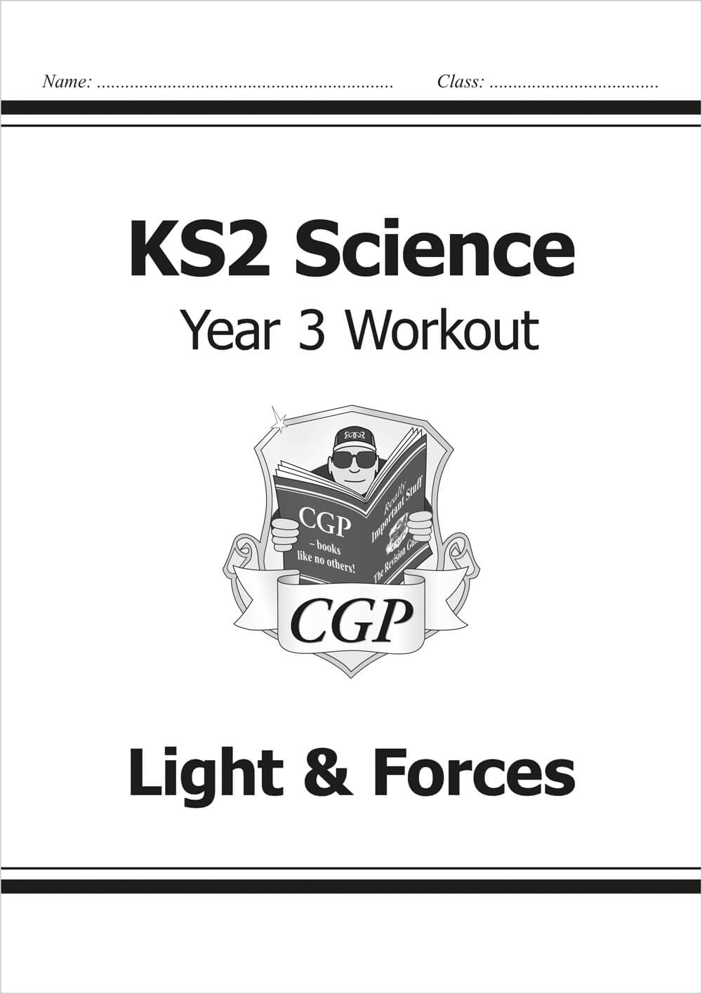 CGP, KS2 Science Year 3 Workout: Light & Forces