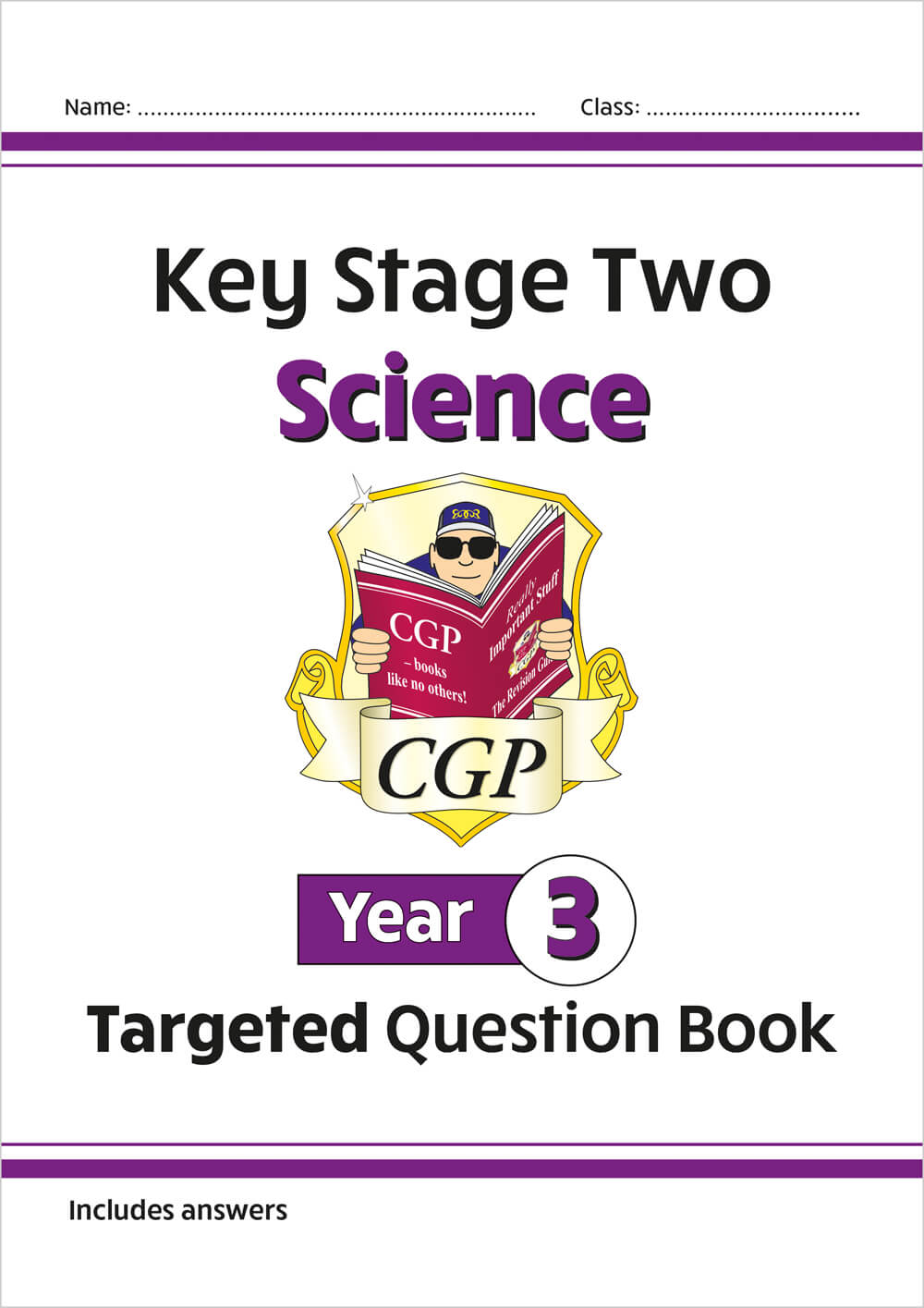 CGP, KS2 Science Year 3 Targeted Question Book (includes answers)