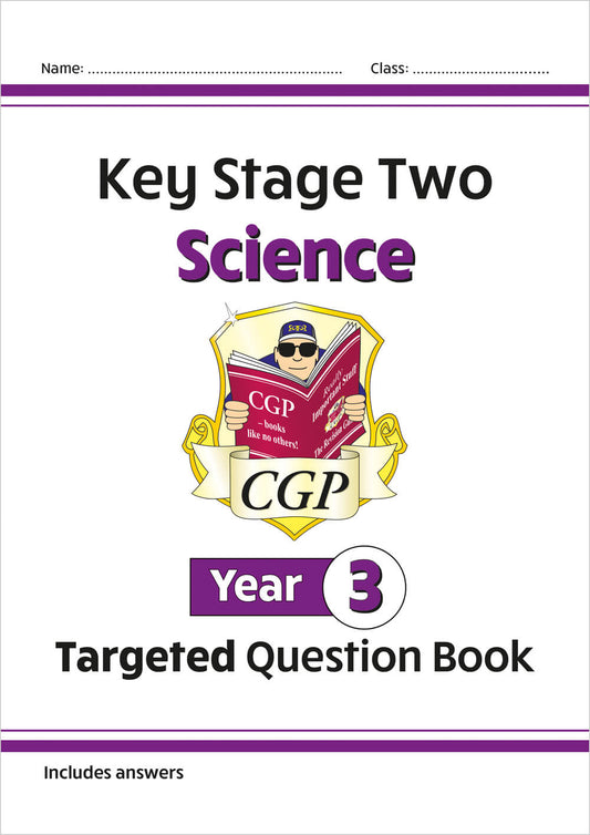 CGP, KS2 Science Year 3 Targeted Question Book (includes answers)