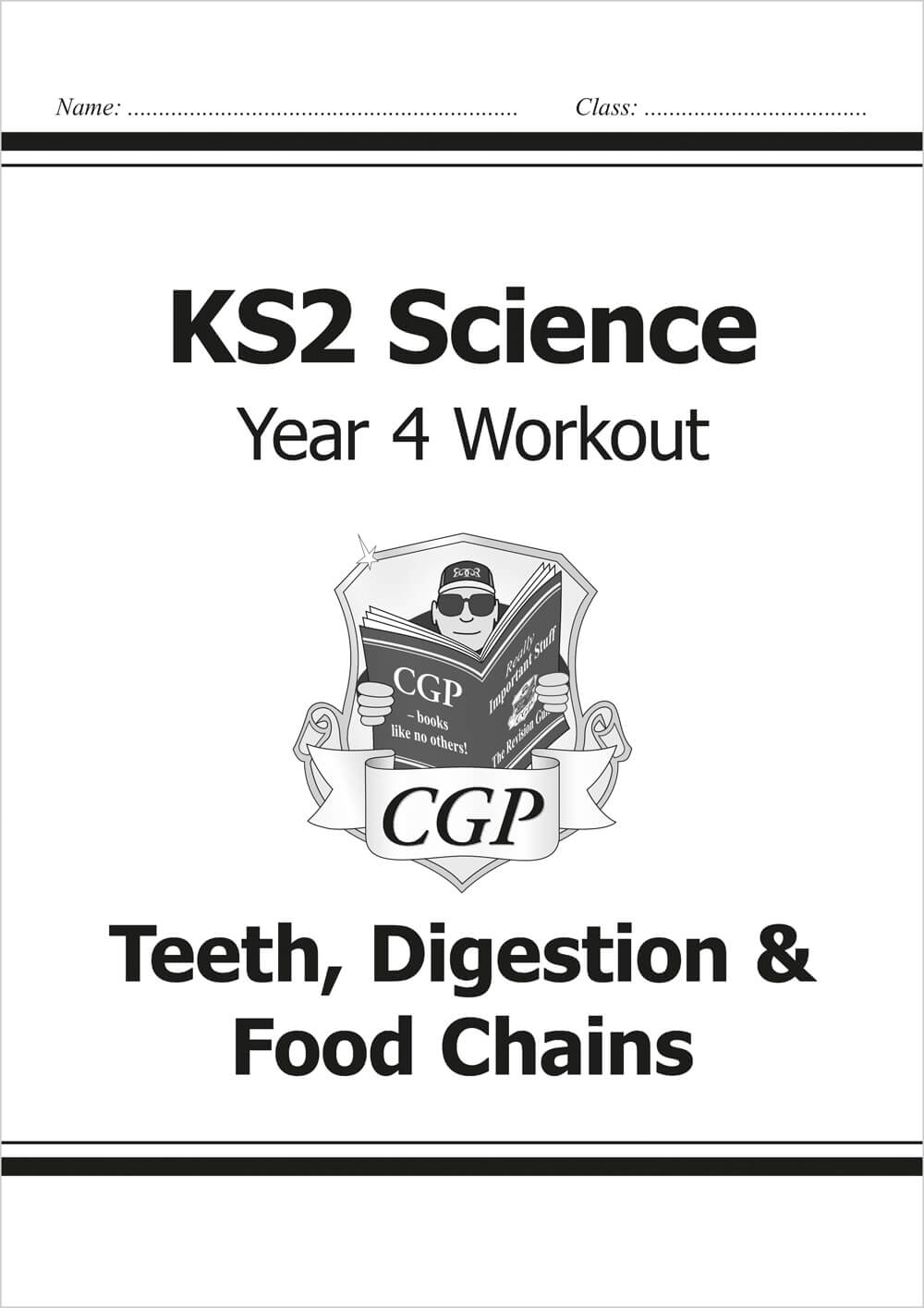 CGP, KS2 Science Year 4 Workout: Teeth, Digestion & Food Chains