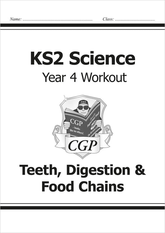 CGP, KS2 Science Year 4 Workout: Teeth, Digestion & Food Chains
