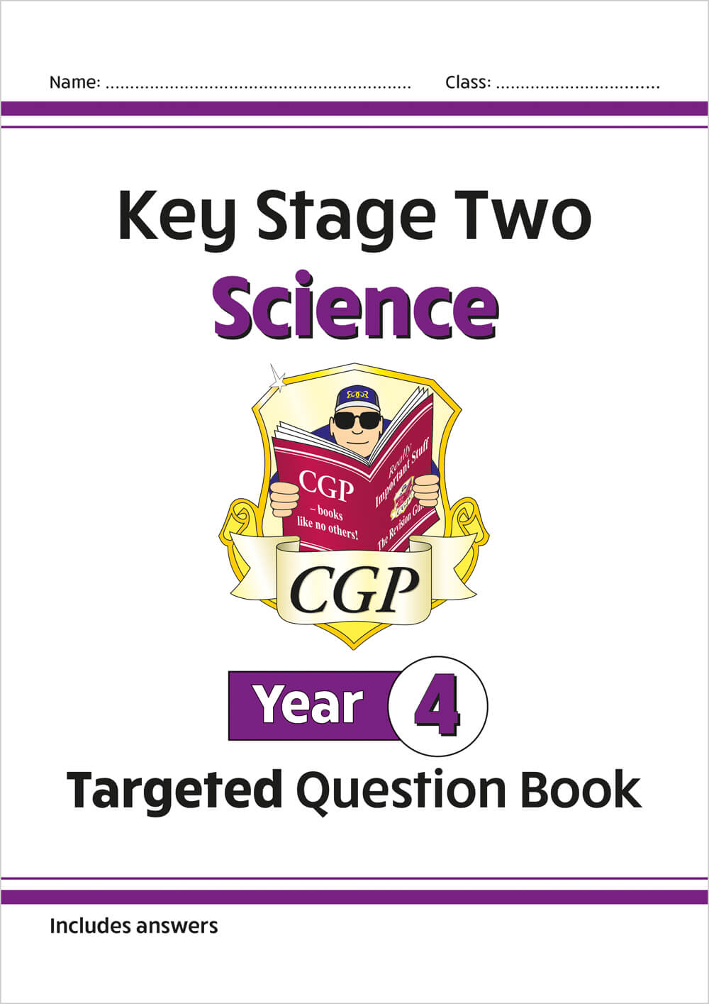 CGP, KS2 Science Year 4 Targeted Question Book (includes answers)