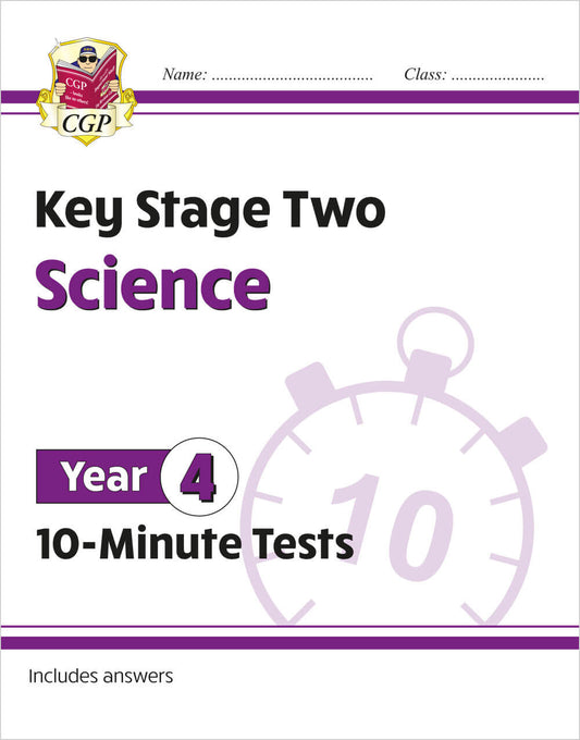 CGP, KS2 Year 4 Science 10-Minute Tests