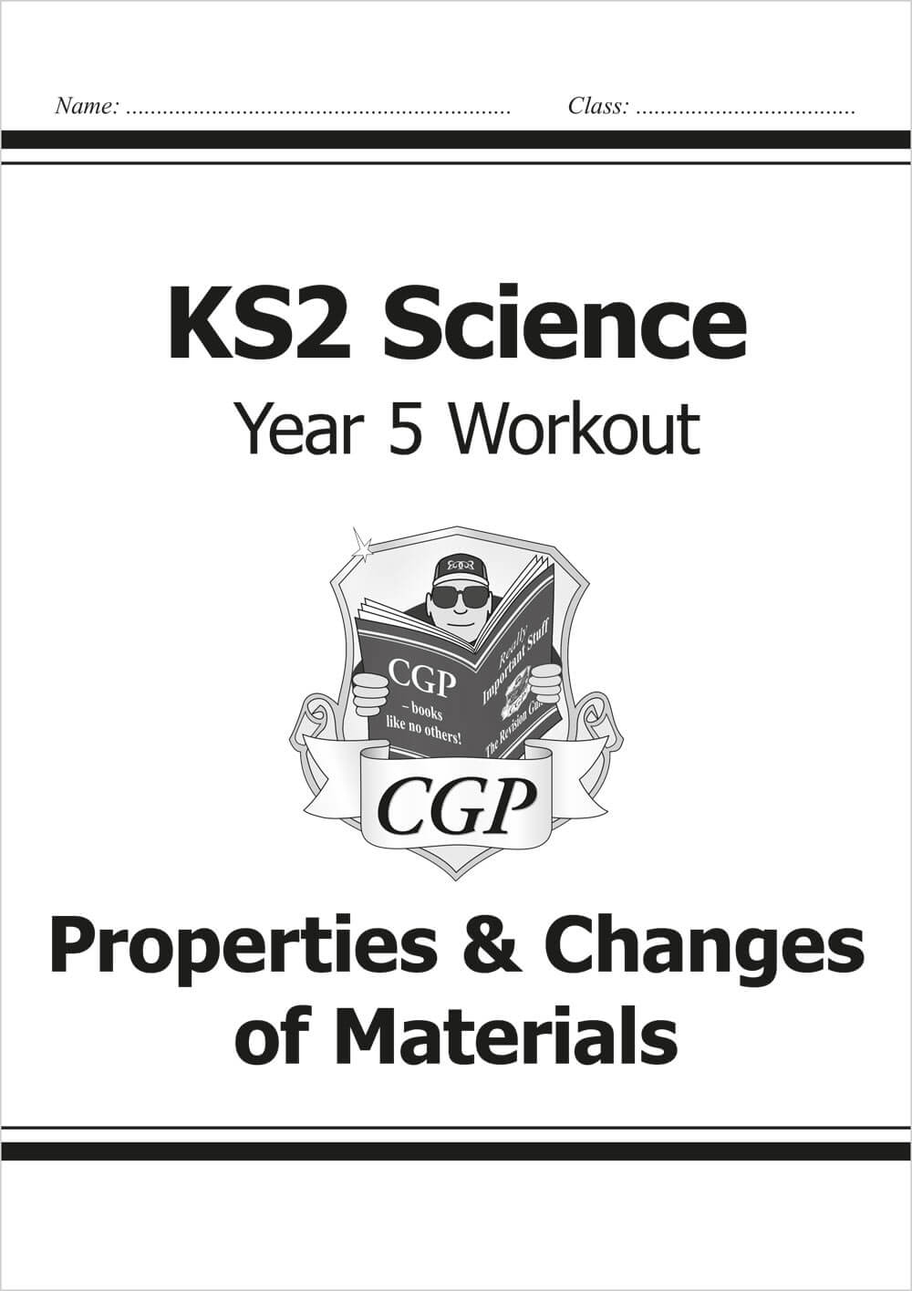 CGP, KS2 Science Year 5 Workout: Properties & Changes of Materials