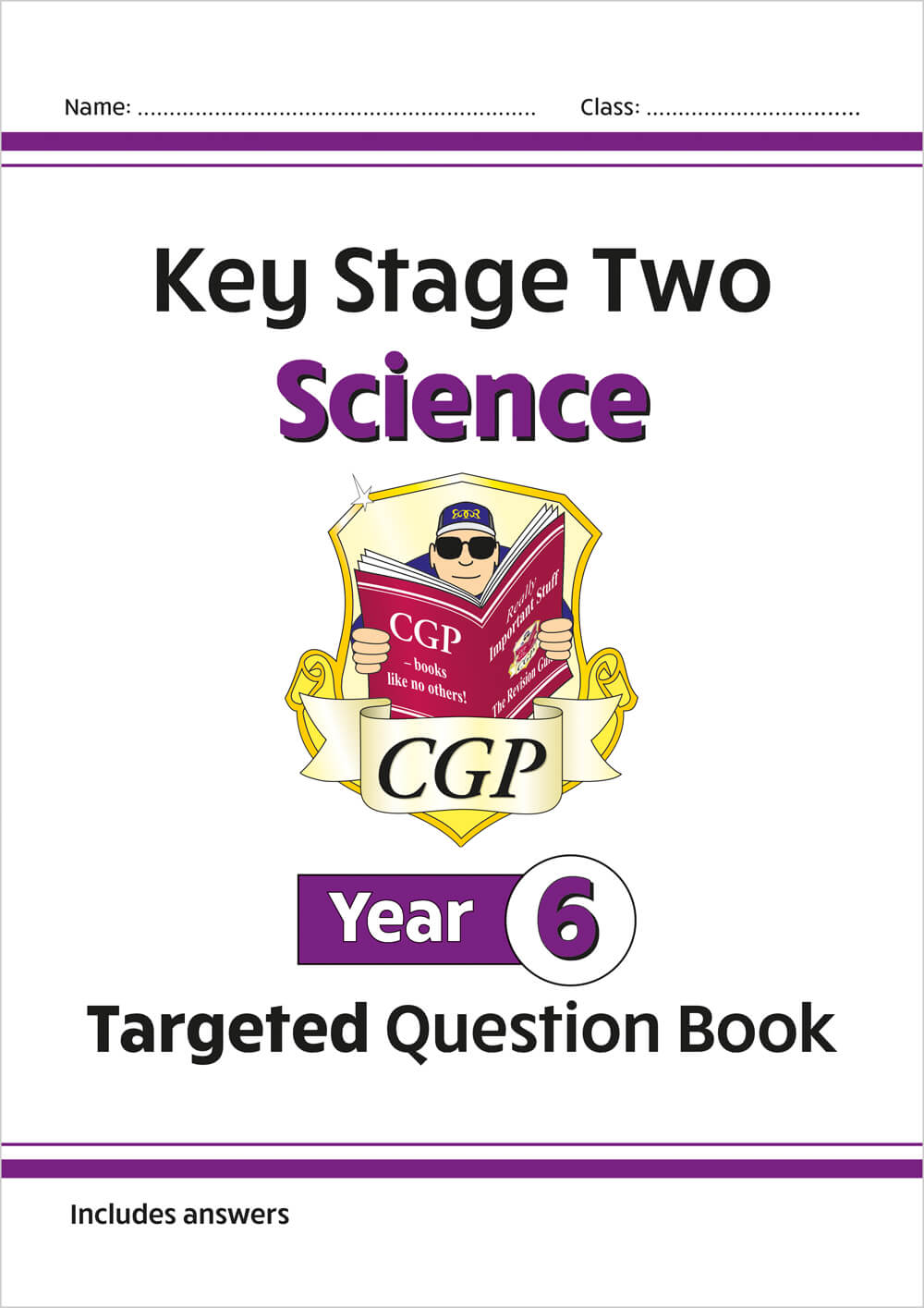 CGP, KS2 Science Year 6 Targeted Question Book (includes answers)