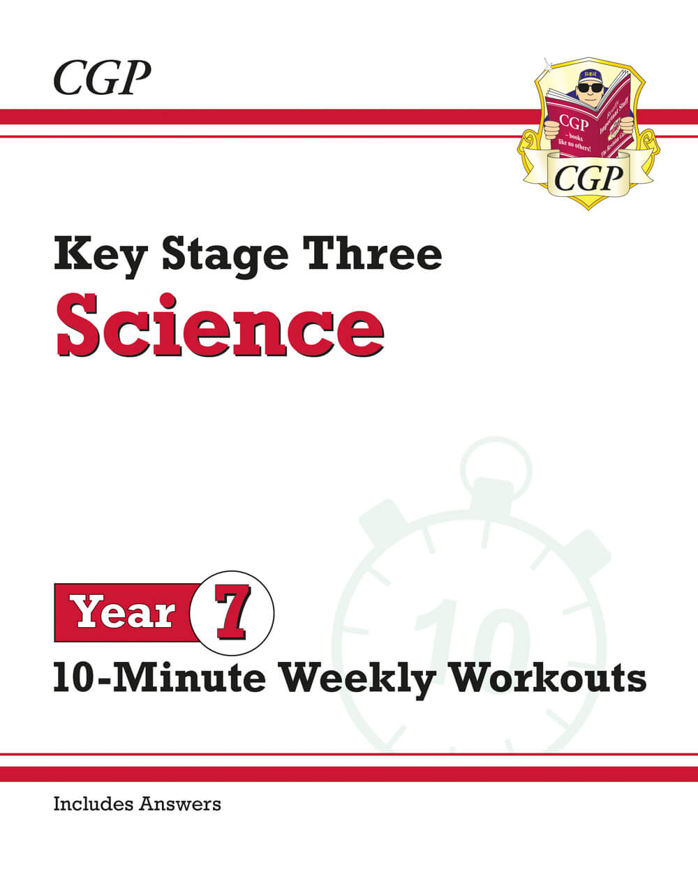 CGP New KS3 Year 7 Science 10-Minute Weekly Workouts (includes answers)