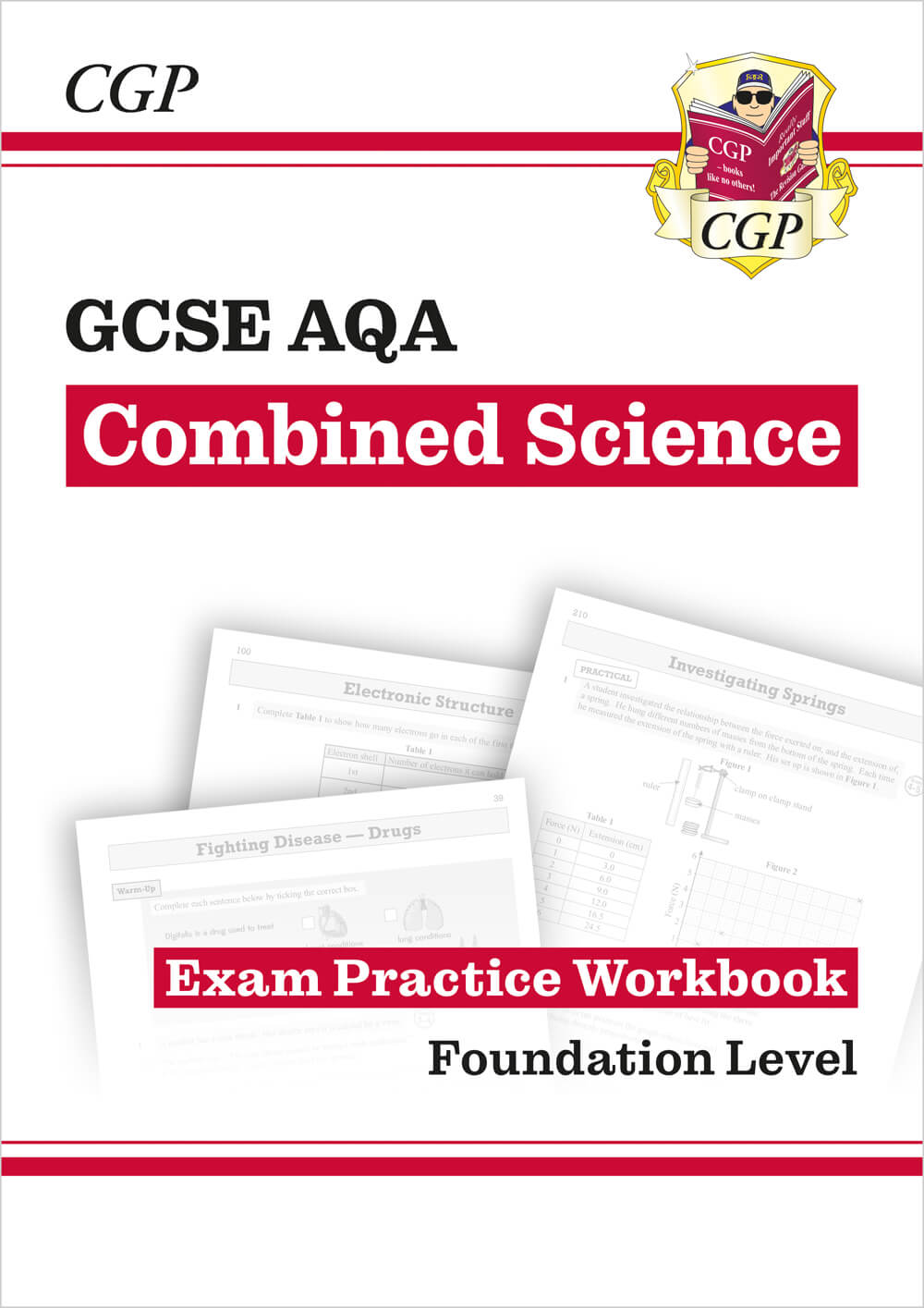 CGP GCSE Combined Science AQA Exam Practice Workbook - Foundation (answers sold separately)