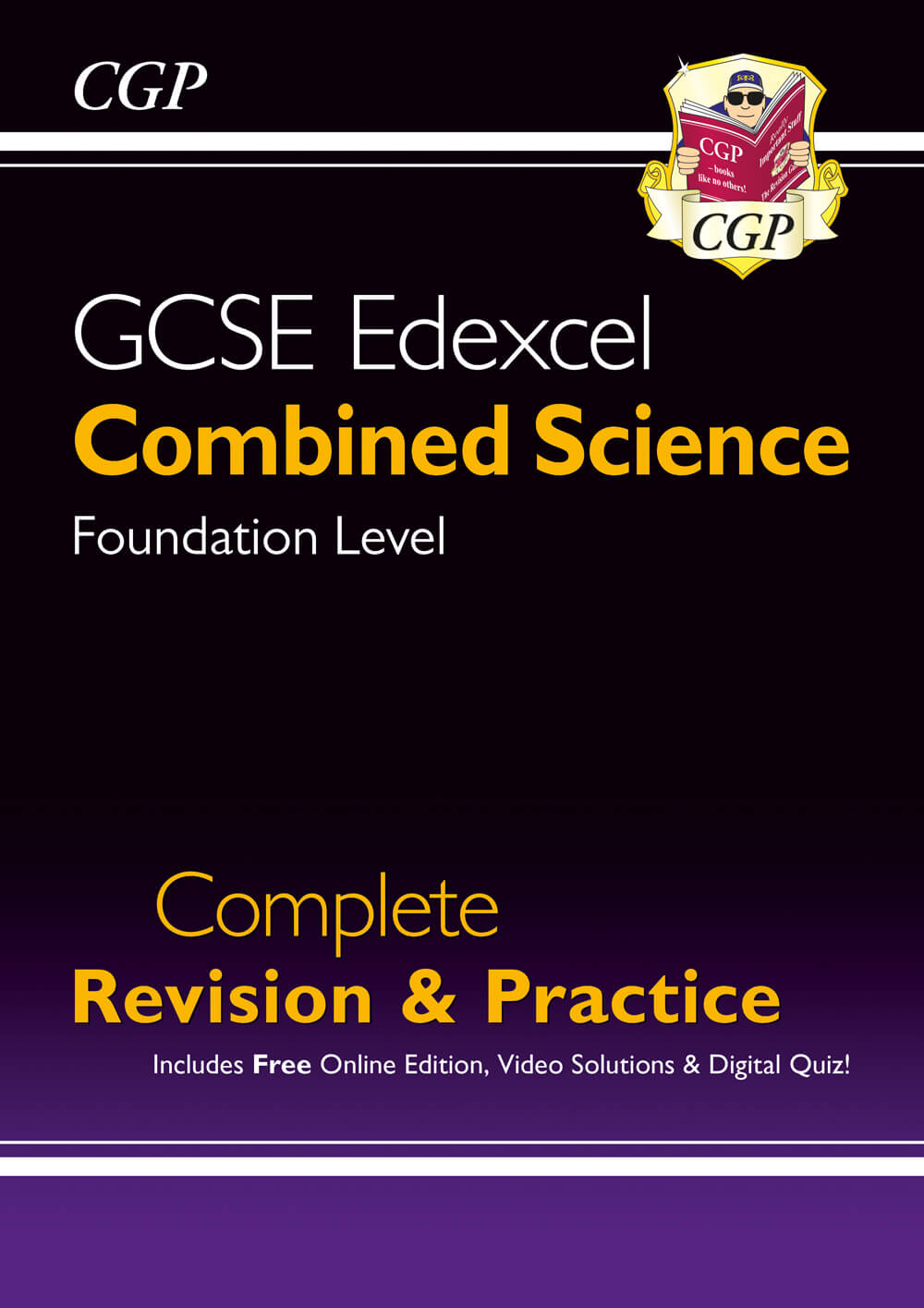 CGP GCSE Combined Science Edexcel Foundation Complete Revision & Practice w/ Online Ed, Videos & Quizzes