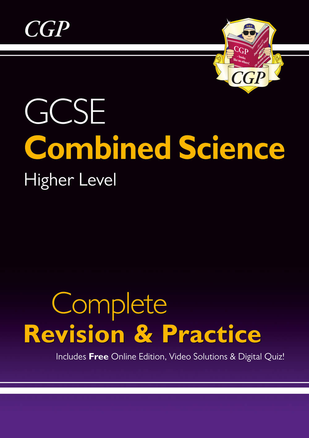 CGP GCSE Combined Science Higher Complete Revision & Practice w/ Online Ed, Videos & Quizzes