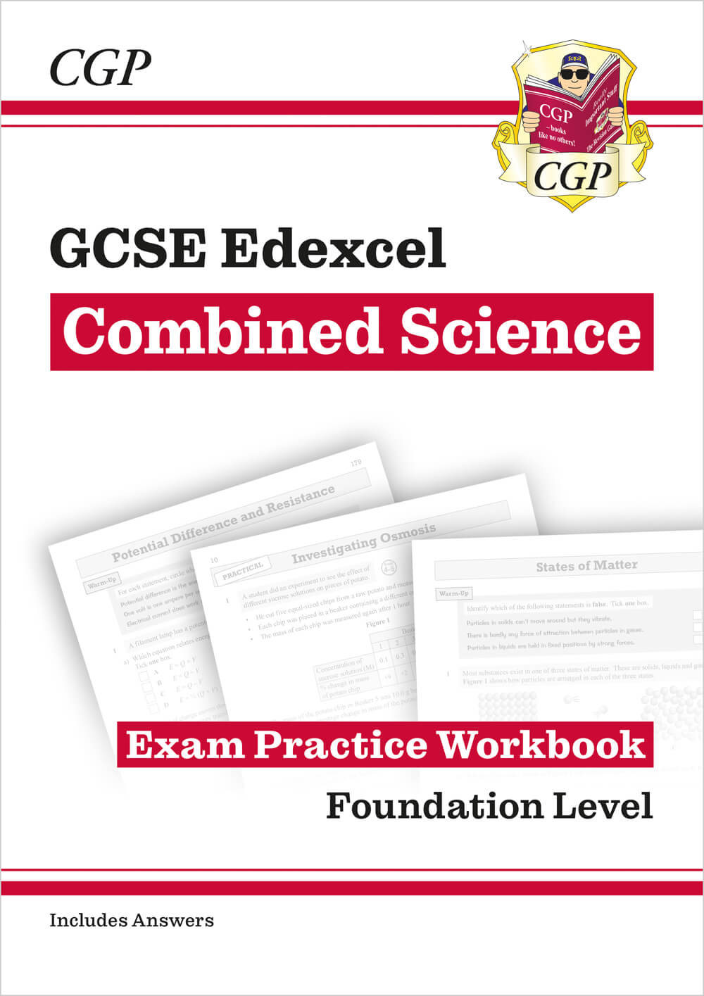 CGP GCSE Combined Science Edexcel Exam Practice Workbook - Foundation (includes answers)