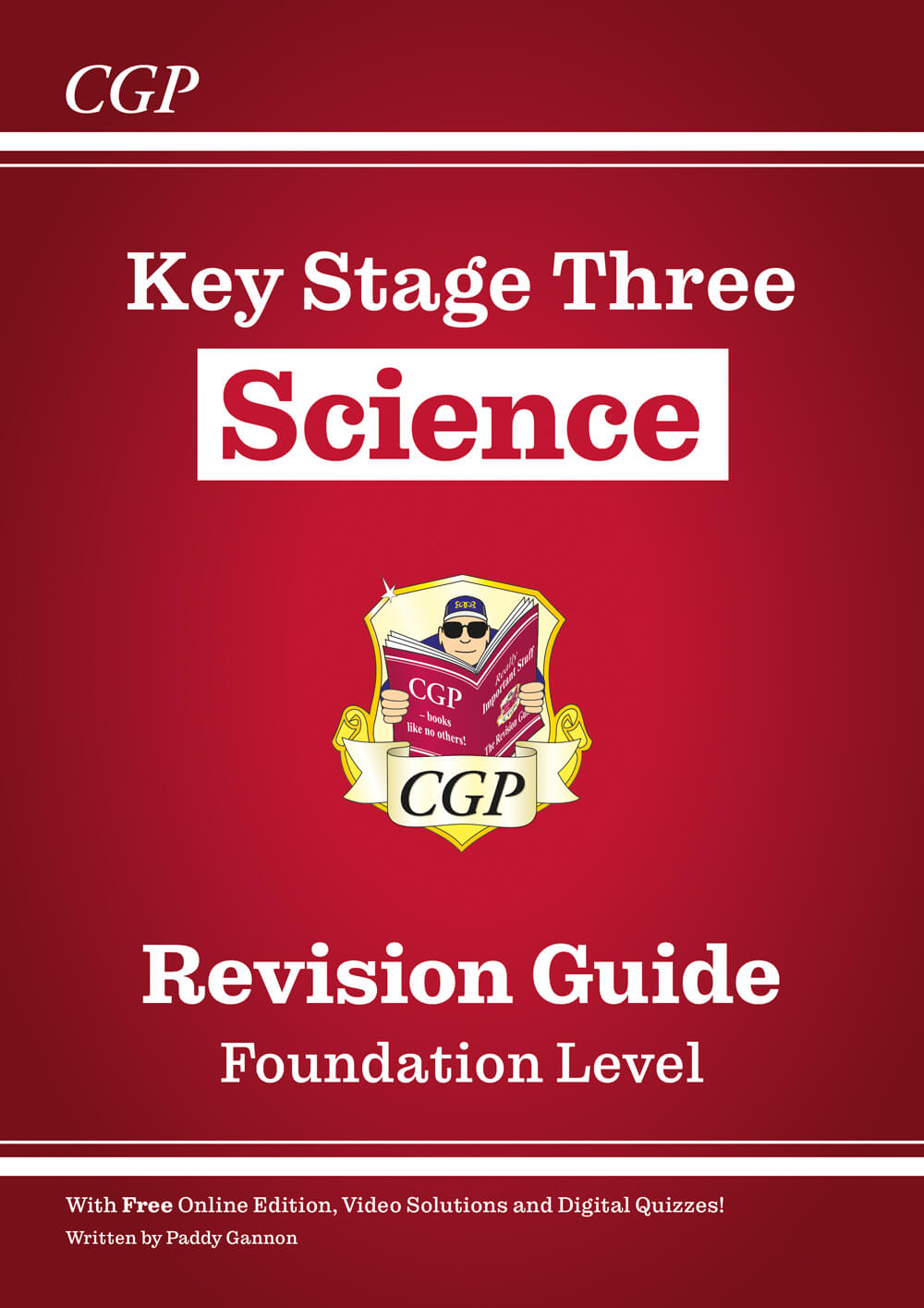 CGP KS3 Science Revision Guide – Foundation (includes Online Edition, Videos & Quizzes)