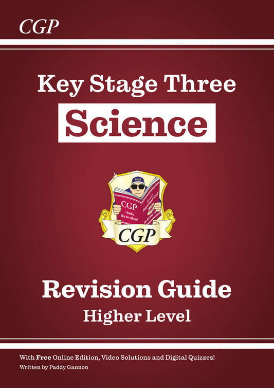 CGP KS3 Science Revision Guide – Higher (includes Online Edition, Videos & Quizzes)