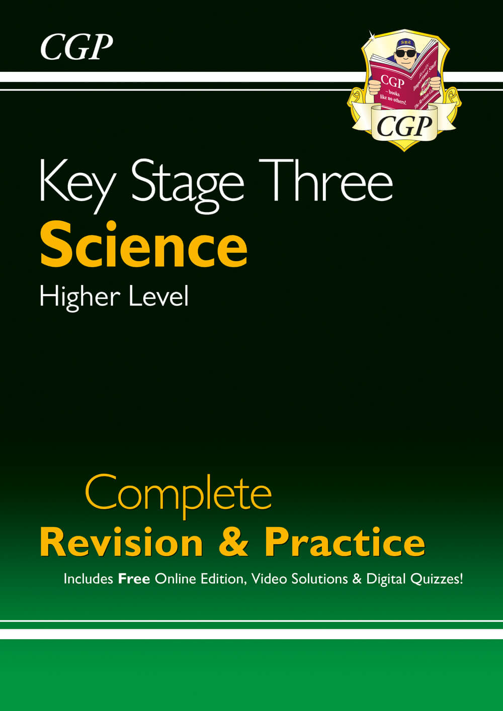 CGP KS3 Science Complete Revision & Practice – Higher (includes Online Edition, Videos & Quizzes)