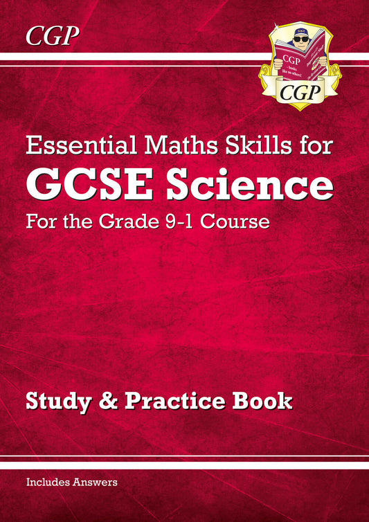 CGP GCSE Science: Essential Maths Skills - Study & Practice