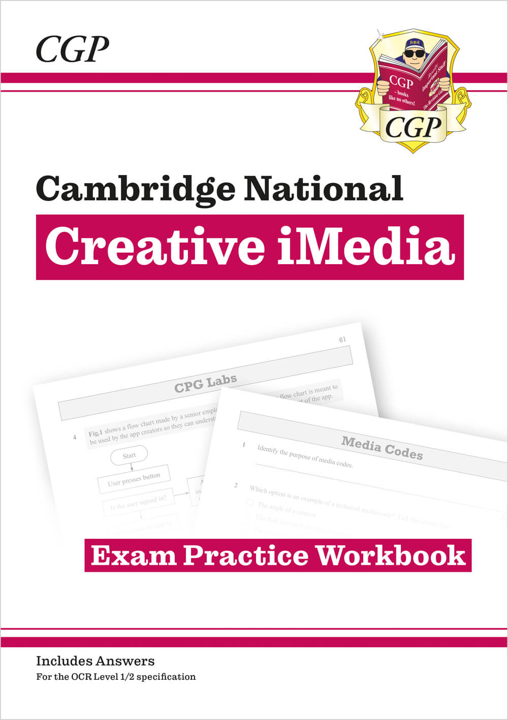 CGP New OCR Cambridge National in Creative iMedia: Exam Practice Workbook (includes answers)