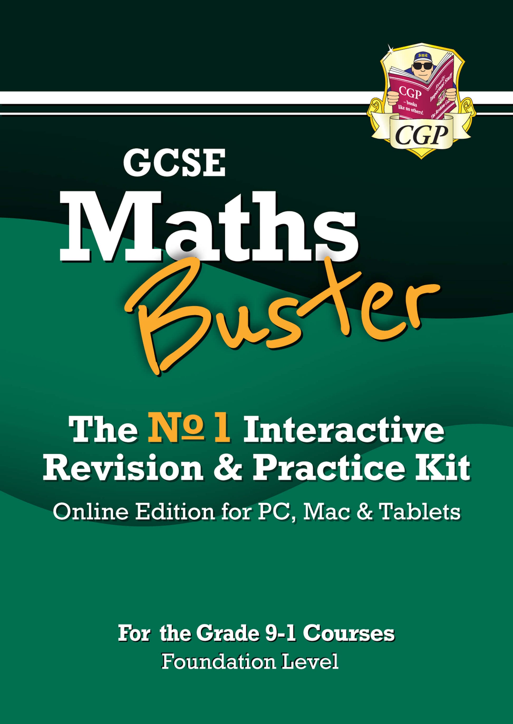 CGP MathsBuster: GCSE Maths Online Interactive Revision - Foundation (Gift Card)