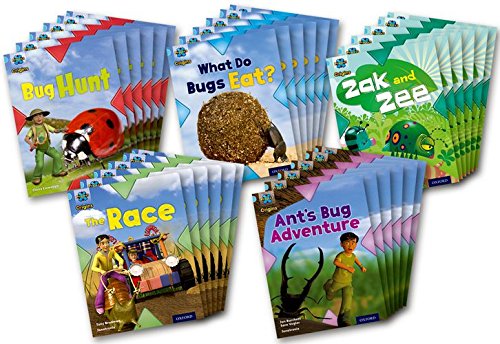 Project X - Origins: Level 4 Bugs Mixed Pack of 30 + Guided Reading Notes