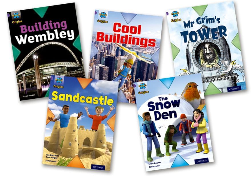 Project X - Origins: Level 8 Buildings Mixed Pack of 5 + Guided Reading Notes