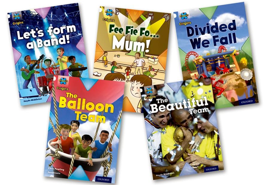 Project X - Origins: Level 10 Working as a Team Mixed Pack of 5 + Guided Reading Notes