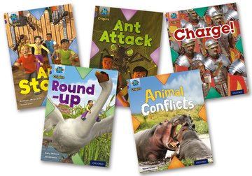 Project X - Origins: Level 11 Conflict Mixed Pack of 5 + Guided Reading Notes