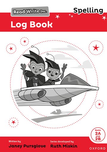 Read Write Inc: Spelling Log Book 2: Pack of 5