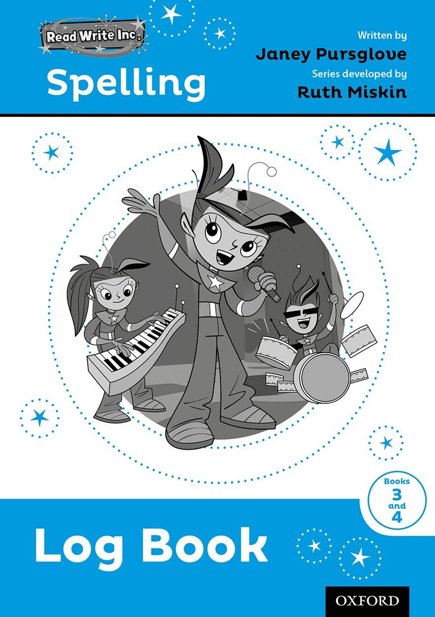 Read Write Inc: Spelling Log Book 3-4: Pack of 5