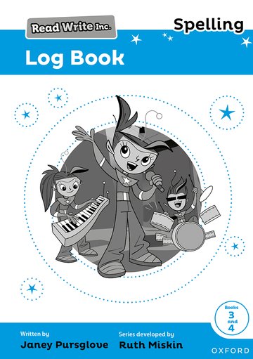 Read Write Inc: Spelling Log Book 3-4: Pack of 30